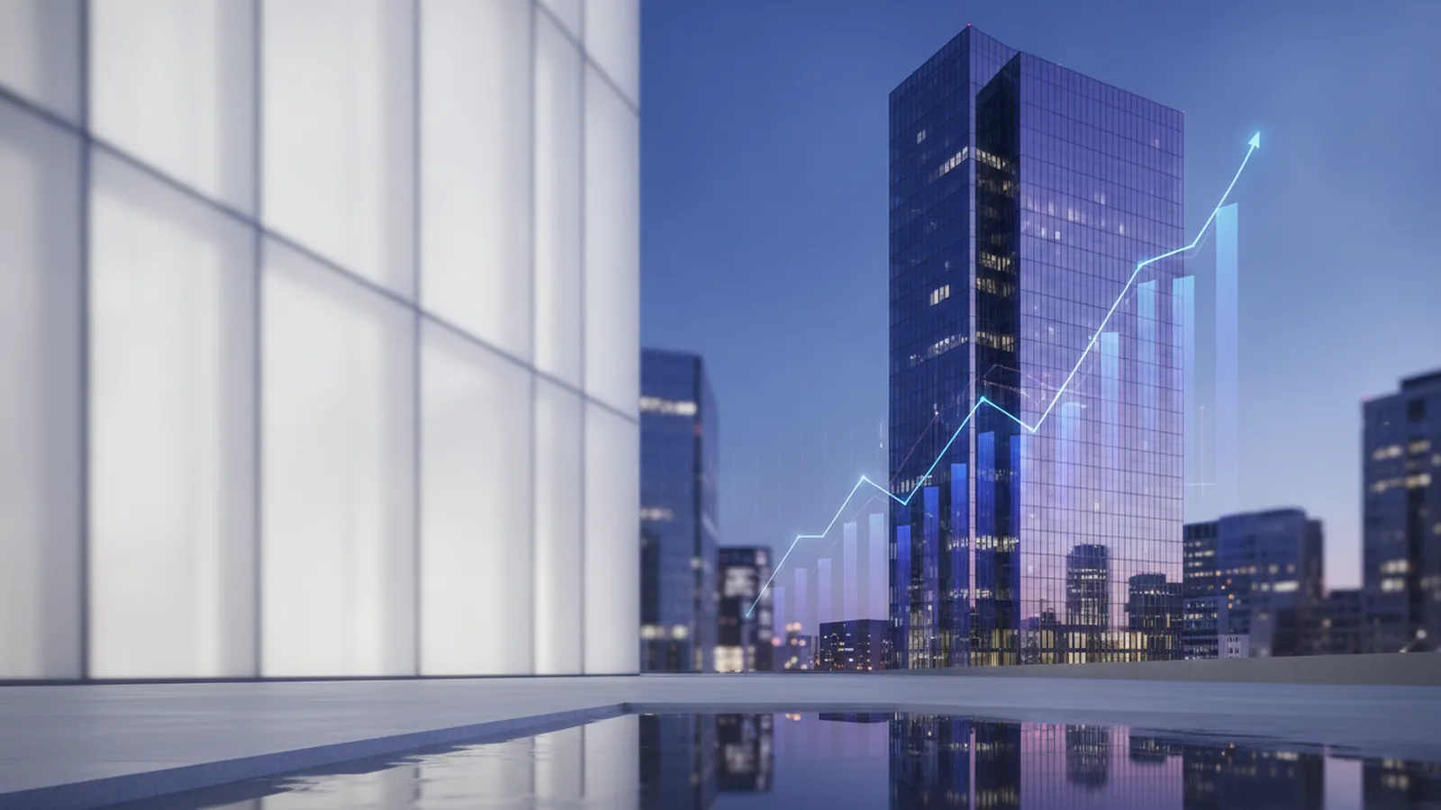 A confident financial-district scene for Club Business