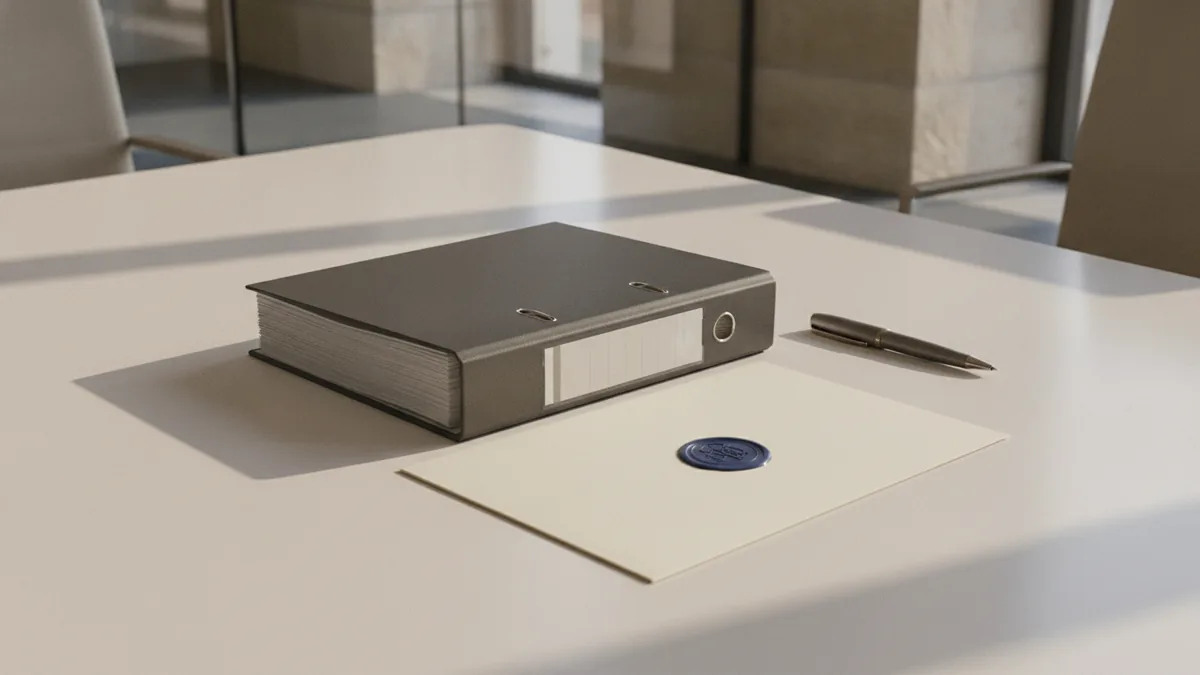Legal docs for transfer Legal documents and pen on a conference table for ownership transfer