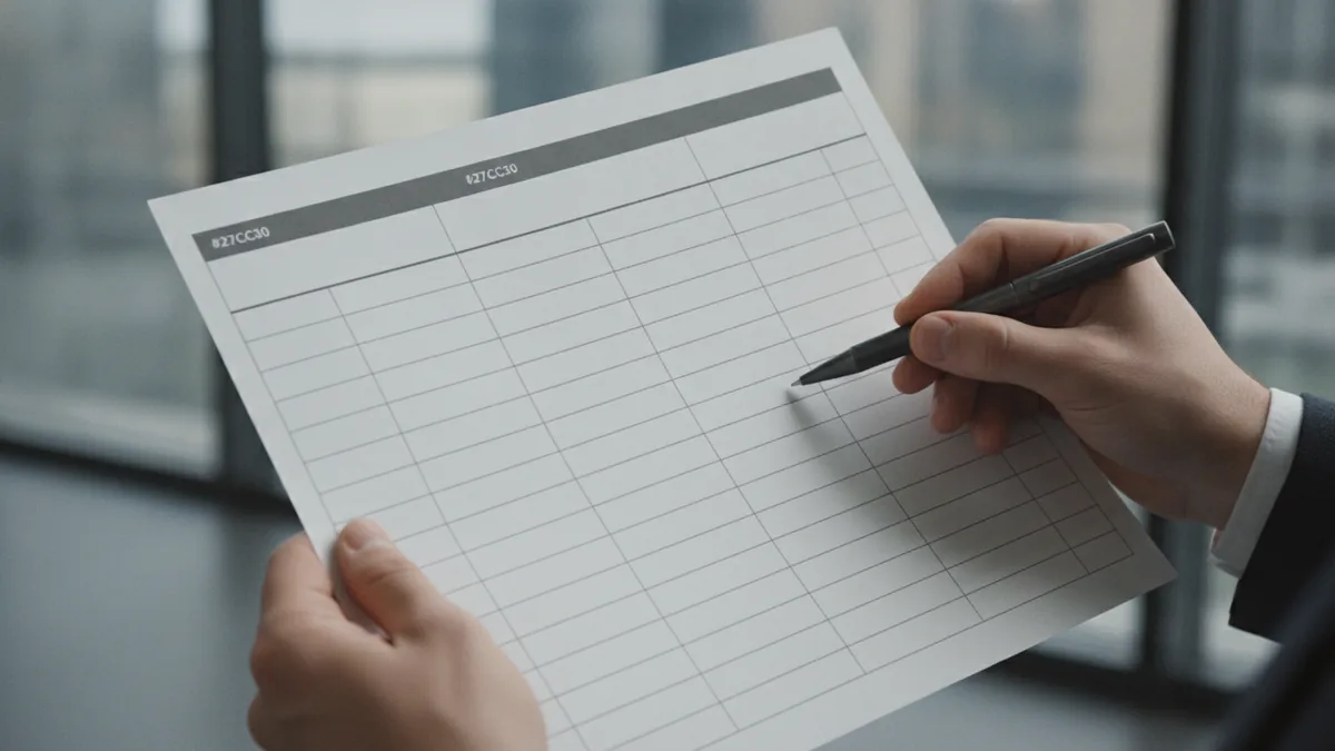 Key business plan sections review Reviewing key business plan sections in a structured table