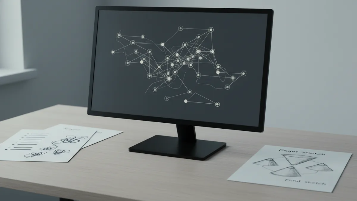Workspace for competitive analysis with planning sheets and analytics review