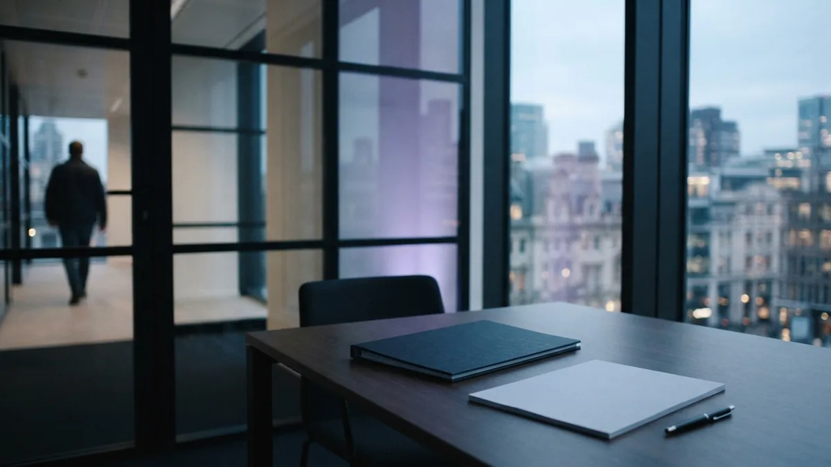 Reviewing business eligibility Quiet meeting room for reviewing woman-owned business eligibility requirements