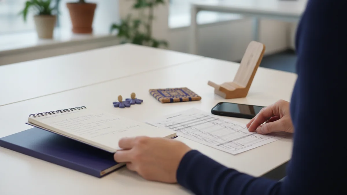 Checking product ideas and pricing notes for market demand research