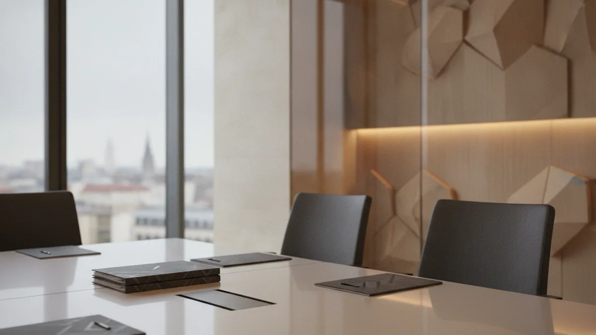 Networking for subcontractor work Meeting space representing networking and client onboarding for fiber contractors