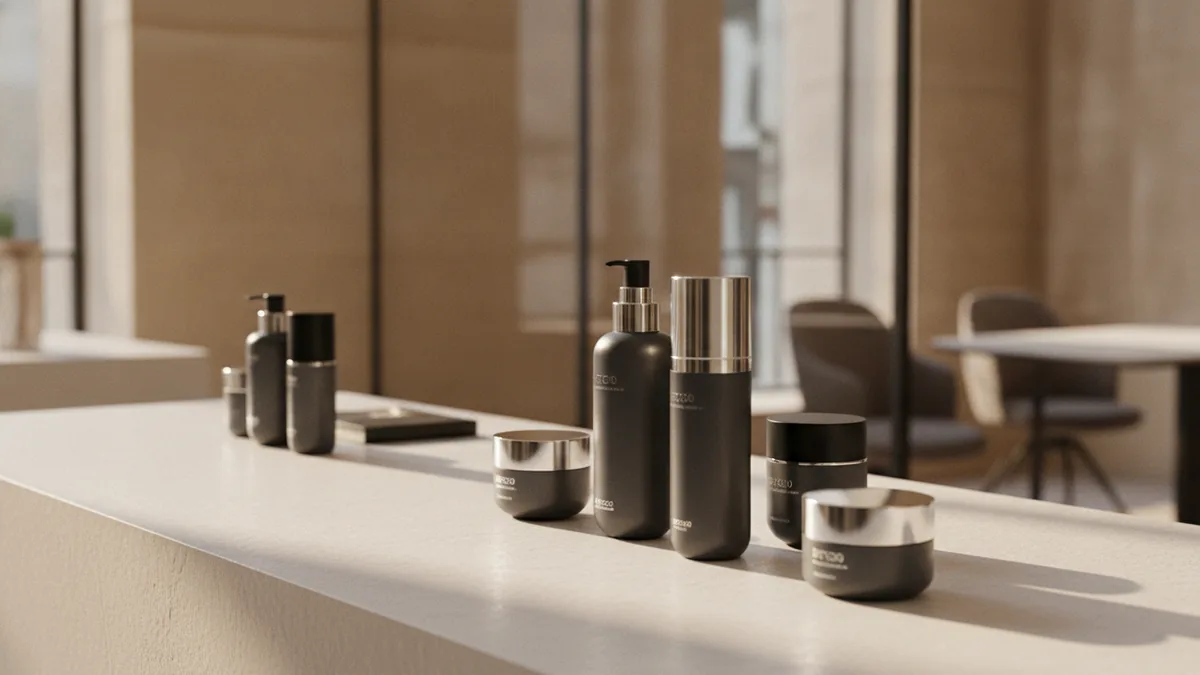Curated cosmetics display that reflects buyer expectations and market demand