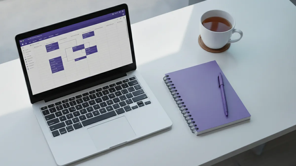 Planning a wholesale launch with spreadsheets, notes, and budgeting tools