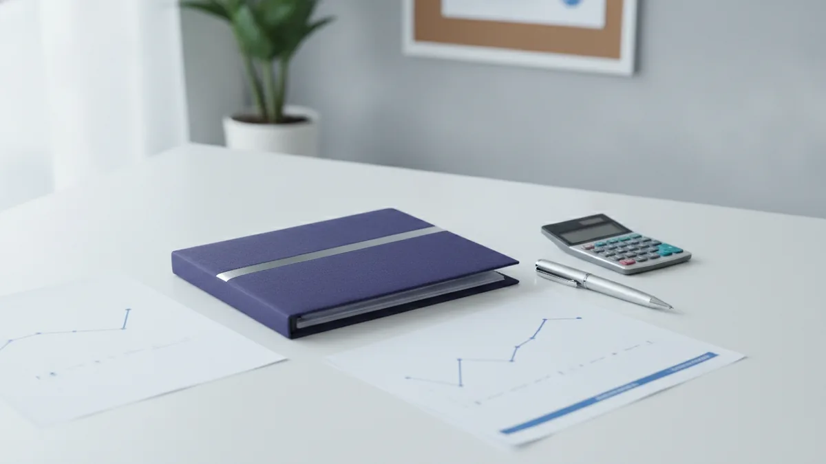 Women-owned basics Organized documents and tools on a table for understanding business ownership status