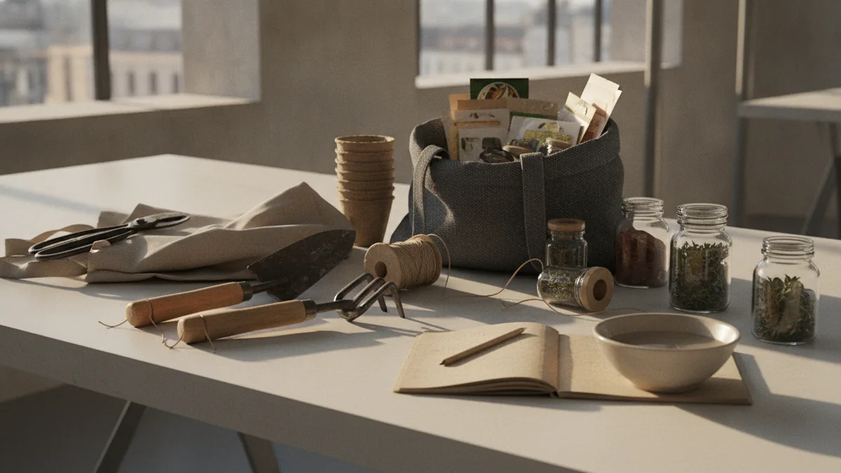 Hobby tools and reusable supplies that inspire eco-friendly offerings