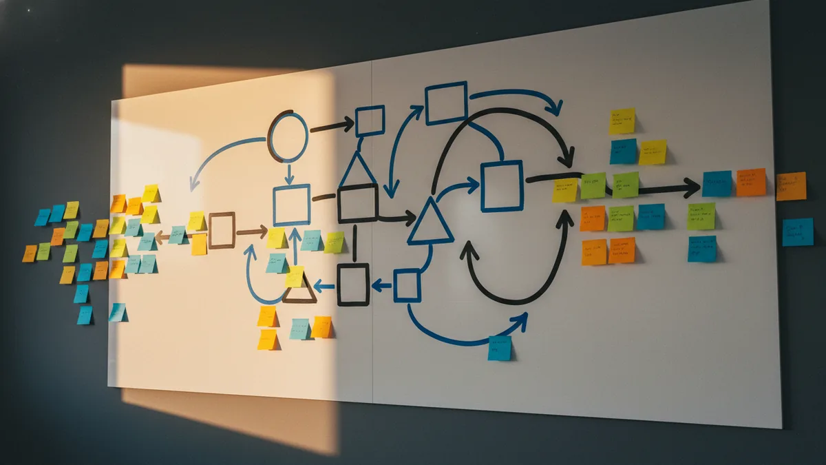 Visual planning of brand messaging and alignment across a team