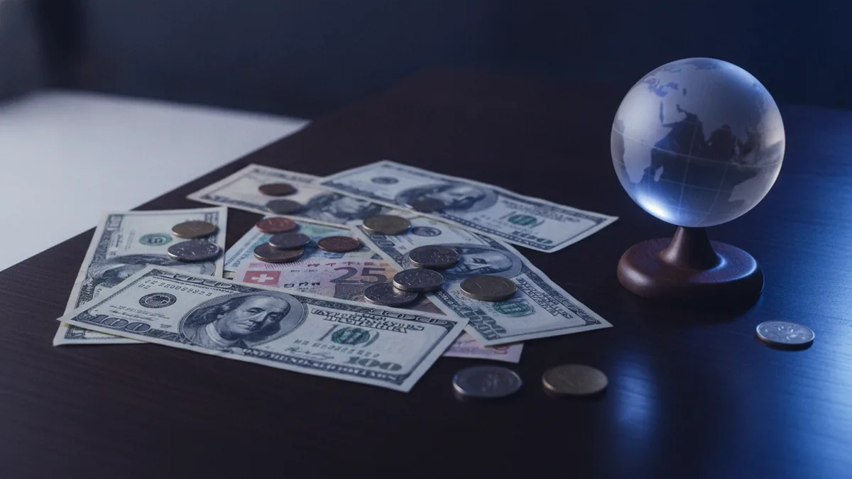Factors that move currency rates World currencies arranged around US dollars to show changing exchange markets