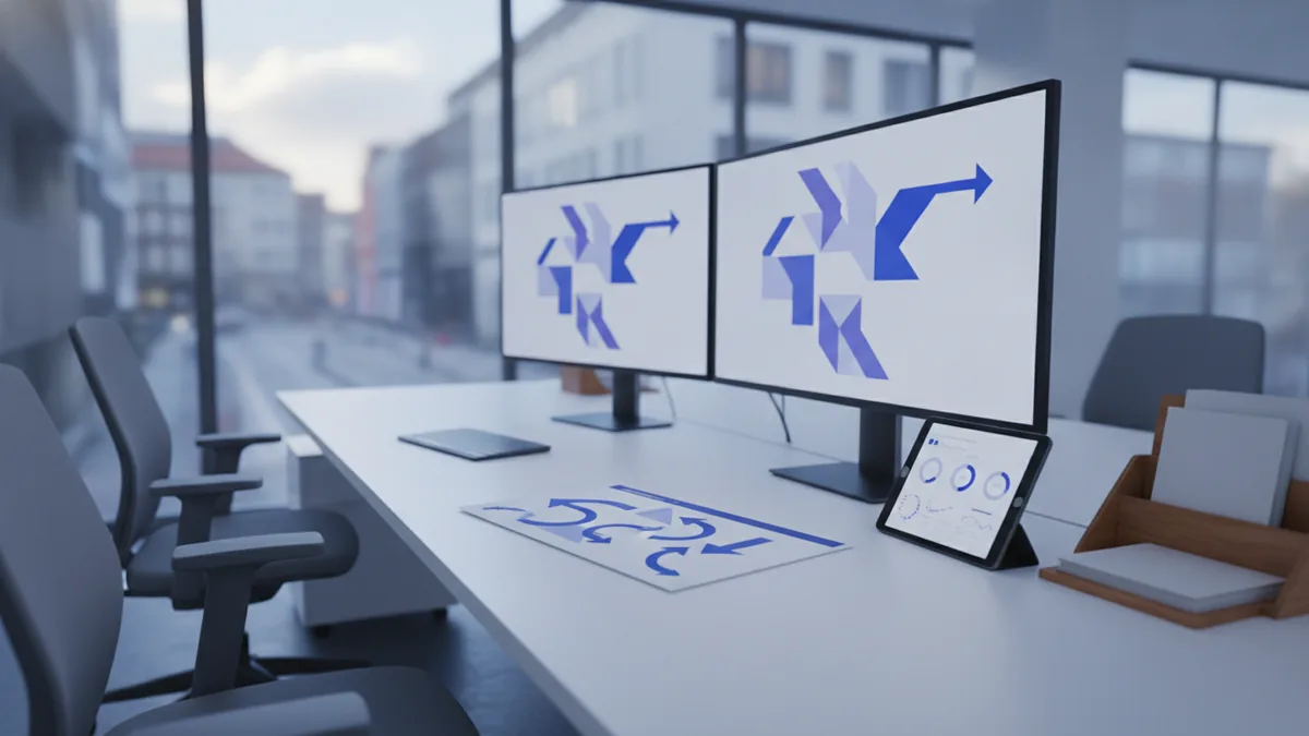 Track conversion metrics by stage Workspace analyzing conversion metrics across a sales funnel