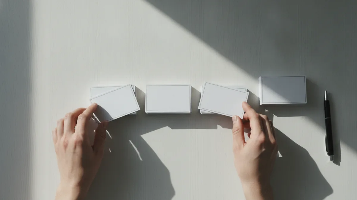 Skills organized into categories to help identify a business direction