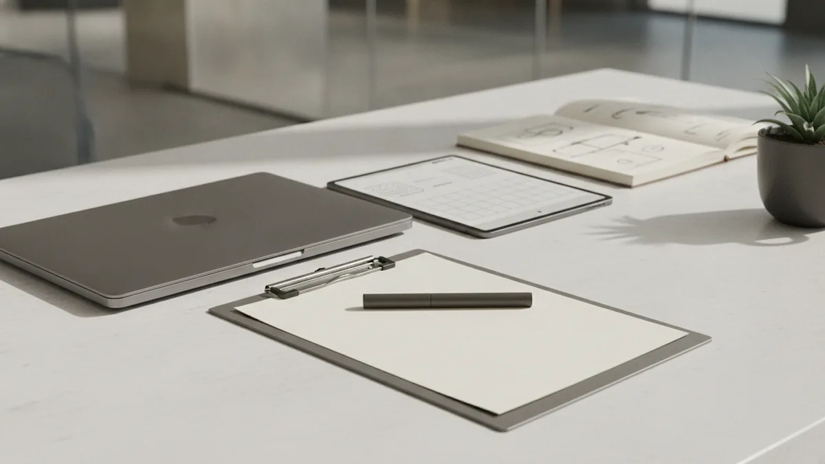 Follow a clear start sequence Planning workflow that supports business plan development and market research