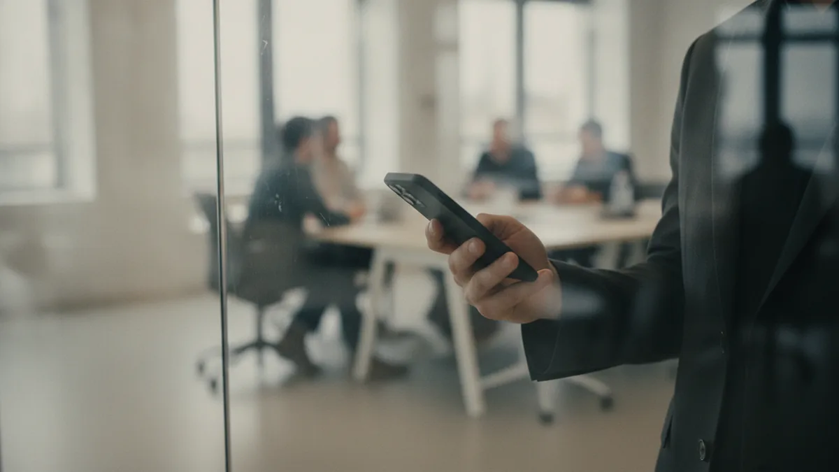 Working context where customer communication becomes trackable and shared