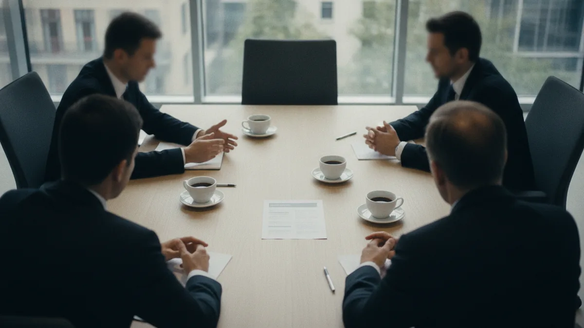 Teamoverleg dat laat zien hoe CRM helpt bij service en planning