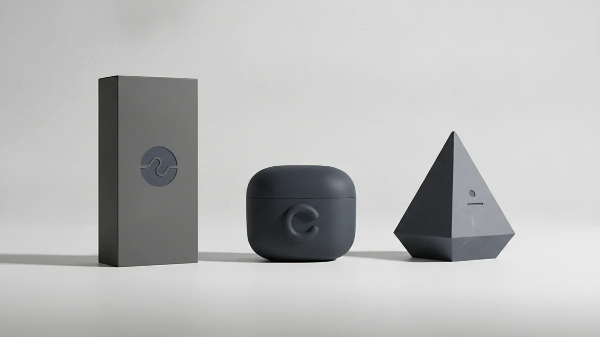 Distinct brand signals Distinct packaging styles illustrating recognizable branding elements
