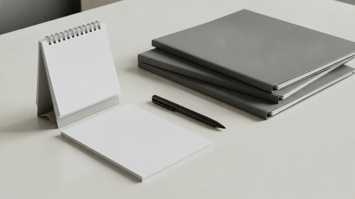 Organized folders and calendar representing deductible expense planning