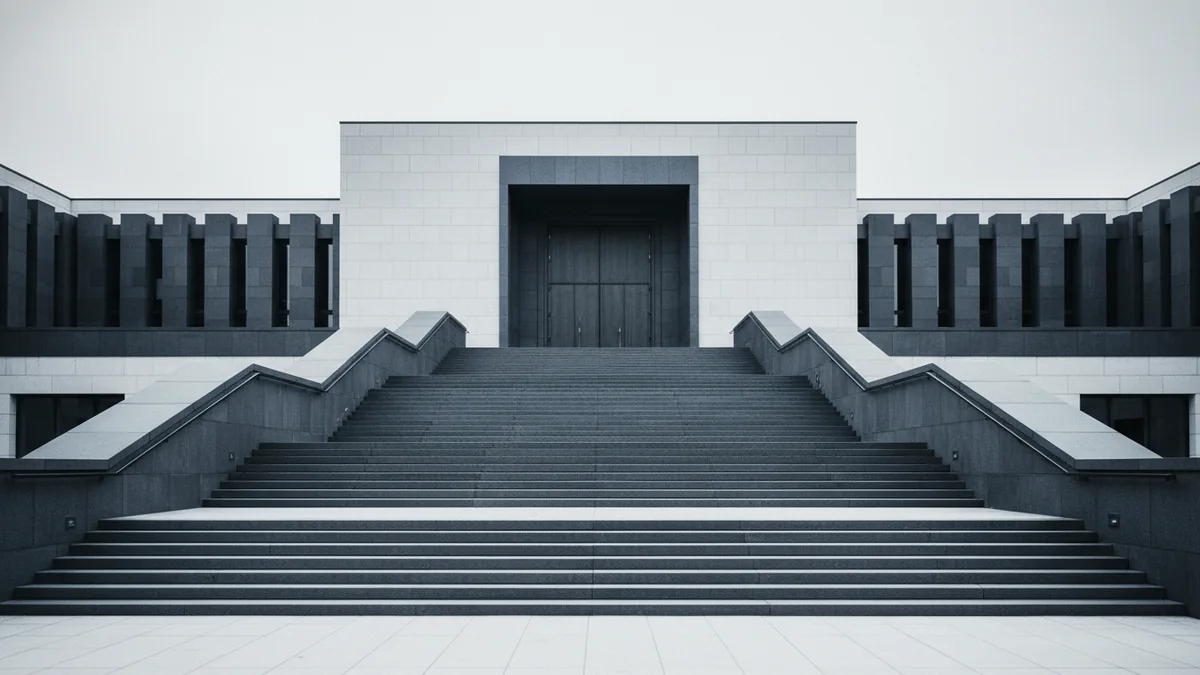 Courthouse steps that symbolize legal protection and bans.